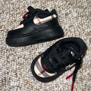 Custom Air Force Burberry 2c Infant Shoe